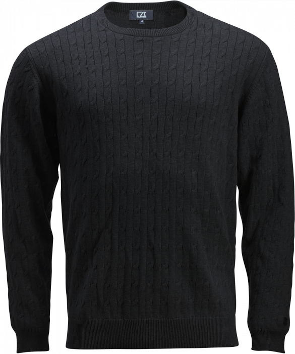 Cutter & Buck - Blakely Knitted Sweater - Black