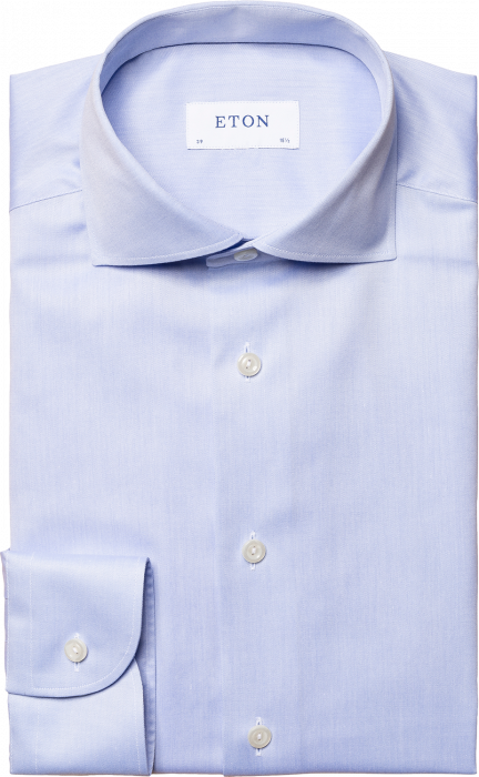 Eton - Light Blue Shirt, Wide Spread, Contemporay - Light blue
