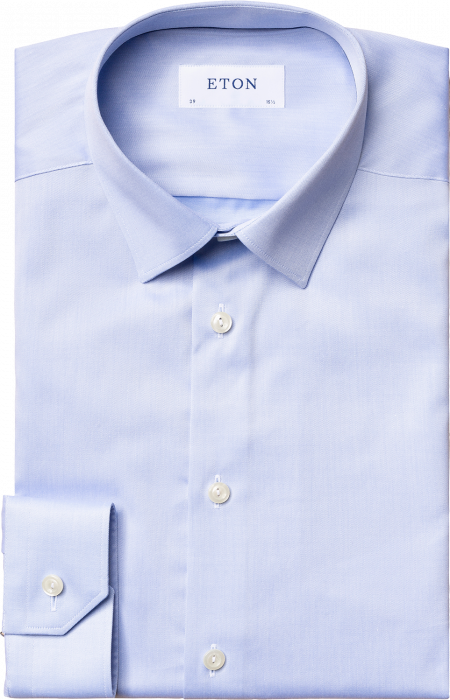 Eton - Light Blue Business Shirt, Super Slim Fit - Light blue